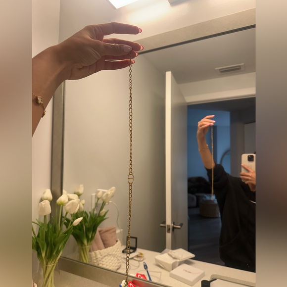 ORIGINAL PETIT CD CHOKER
NECKLACE
GOLD-FINISH METAL - Picture 9 of 9